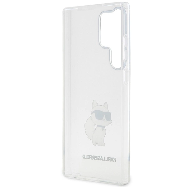 Karl Lagerfeld KLHCS23LHNCHTCT S23 Ultra S918 transparent hardcase Ikonik Choupetteeng