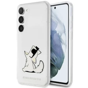 Karl Lagerfeld KLHCS23MCFNRC S23+ S916 transparent hardcase Choupette Funeng