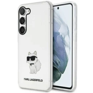 Karl Lagerfeld KLHCS23MHNCHTCT S23+ S916 transparent hardcase Ikonik Choupetteeng