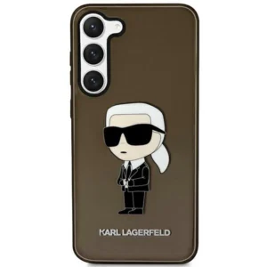 Karl Lagerfeld KLHCS23MHNIKTCK S23+ S916 black/black hardcase Ikonik Karl Lagerfeldeng