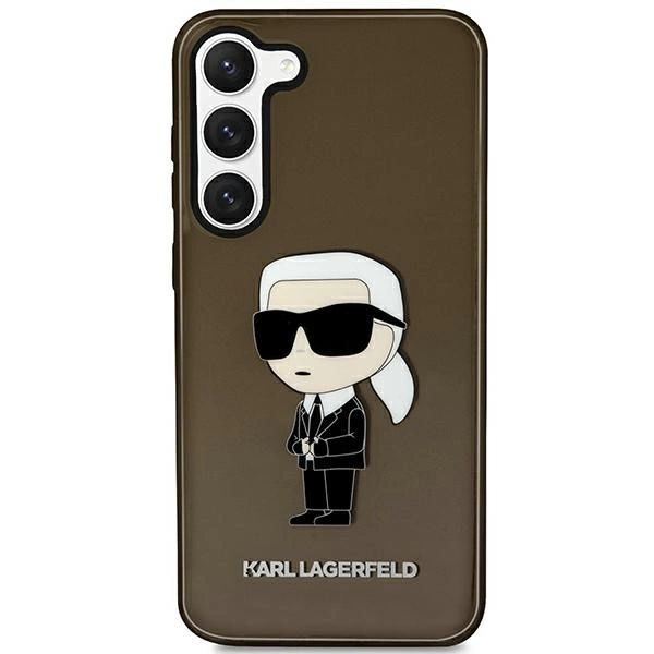 Karl Lagerfeld KLHCS23MHNIKTCK S23+ S916 black/black hardcase Ikonik Karl Lagerfeldeng