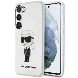 Karl Lagerfeld KLHCS23MHNIKTCT S23+ S916 transparent hardcase Ikonik Karl Lagerfeldeng