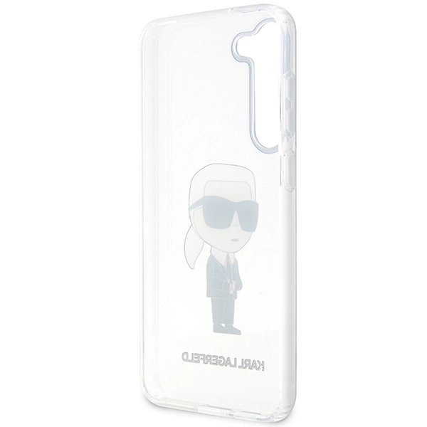 Karl Lagerfeld KLHCS23MHNIKTCT S23+ S916 transparent hardcase Ikonik Karl Lagerfeldeng