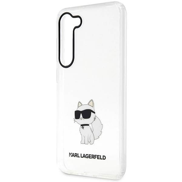 Karl Lagerfeld KLHCS23SHNCHTCT S23 S911 transparent hardcase Ikonik Choupetteeng