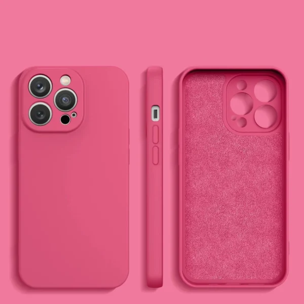 Silicone case for Samsung Galaxy S23 fuchsia silicone caseeng