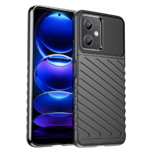 Thunder Case Xiaomi Poco X5 5G / Redmi Note 12 5G silicone armor case blackeng
