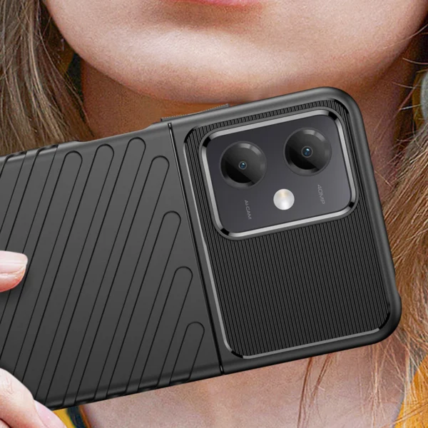 Thunder Case Xiaomi Poco X5 5G / Redmi Note 12 5G silicone armor case blackeng
