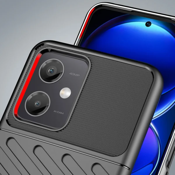 Thunder Case Xiaomi Poco X5 5G / Redmi Note 12 5G silicone armor case blackeng