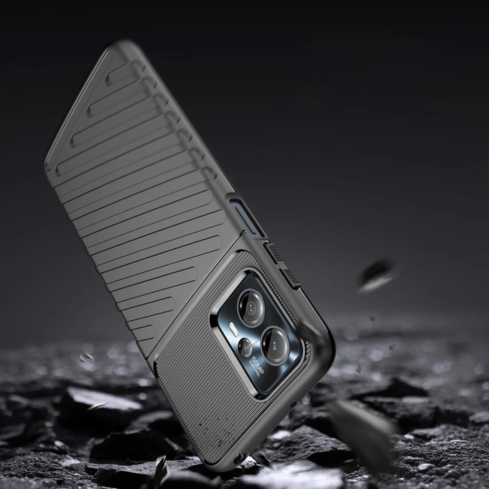 Thunder Case case for Motorola Moto G13 silicone armor case blackeng