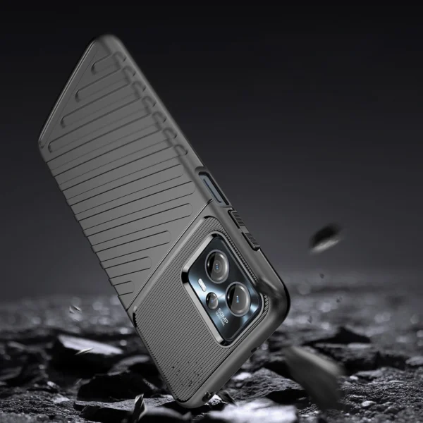 Thunder Case case for Motorola Moto G13 silicone armor case blackeng