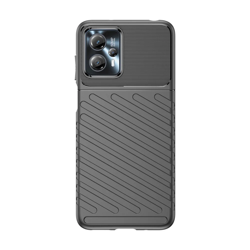 Thunder Case case for Motorola Moto G13 silicone armor case blackeng