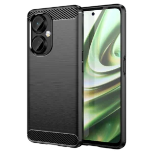 Carbon Case case for OnePlus Nord CE 3 flexible silicone carbon cover blackeng