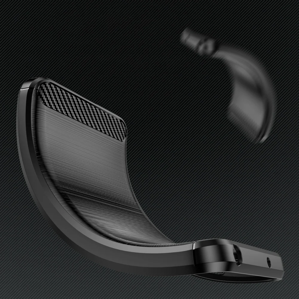 Carbon Case case for OnePlus Nord CE 3 flexible silicone carbon cover blackeng