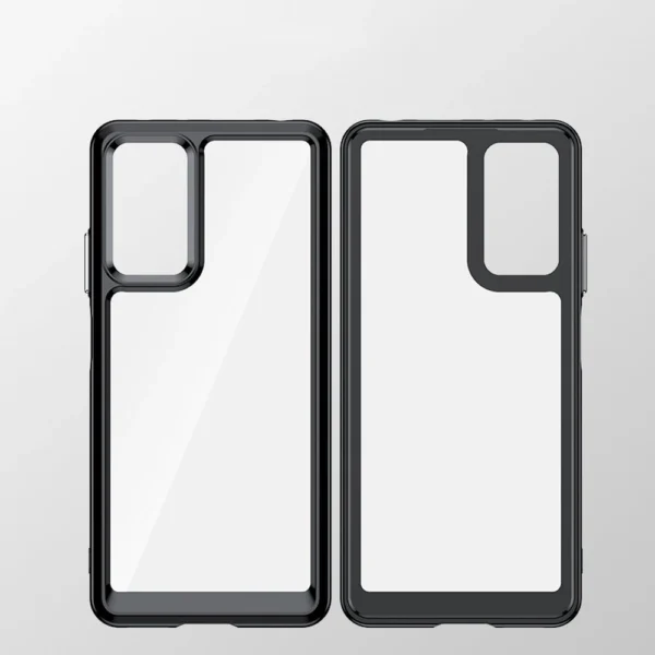 Outer Space Case Xiaomi Poco X5 Pro 5G / Redmi Note 12 Pro cover with flexible frame blackeng
