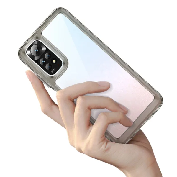 Outer Space Case for Xiaomi Poco X5 5G / Redmi Note 12 5G cover with flexible frame transparenteng