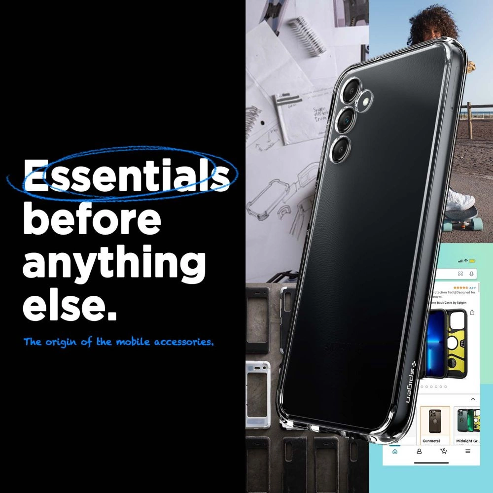 Spigen Ultra Hybrid Case for Samsung Galaxy A14 5G - Transparenteng