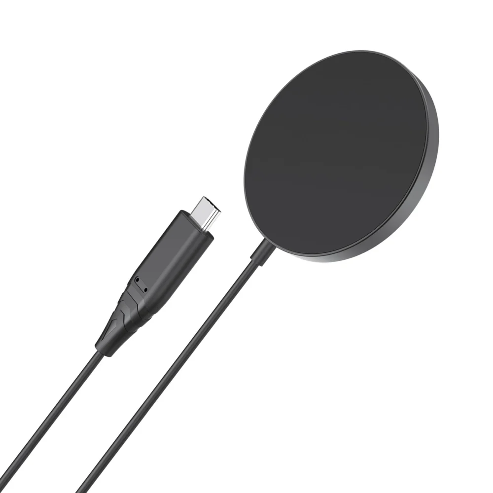 Choetech magnetic wireless charger 15W MagSafe for iPhone 12/13/14 black (T518-F-BK)eng