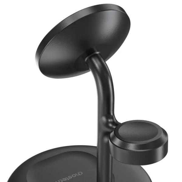 Choetech T585-F 3in1 Magnetic wireless charger station for iPhone 12/13/14 series,AirPods Pro and iwatch charger Blackeng