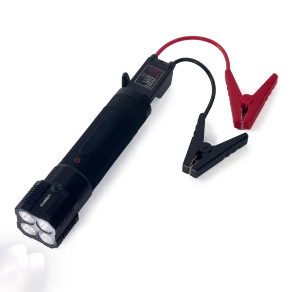 Choetech Jump Starter with Powerbank 8000mAh - LED Flashlight (TC0016) - Blackeng