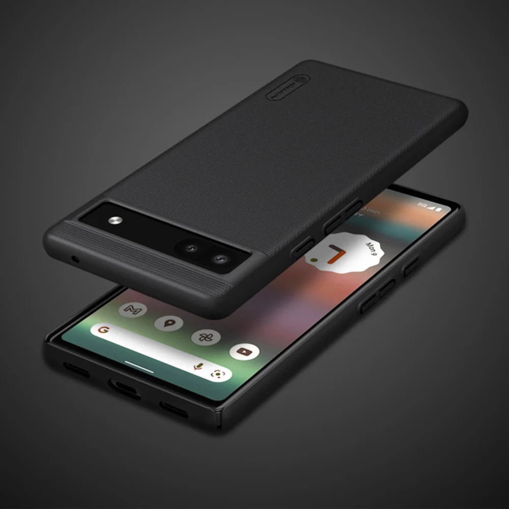 Nillkin Super Frosted Shield case for Google Pixel 6a phone cover blackeng