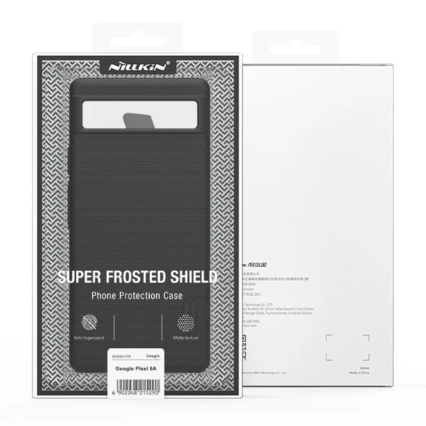 Nillkin Super Frosted Shield case for Google Pixel 6a phone cover blackeng