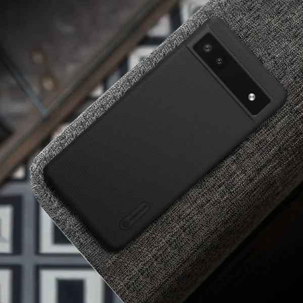 Nillkin Super Frosted Shield case for Google Pixel 6a phone cover blackeng