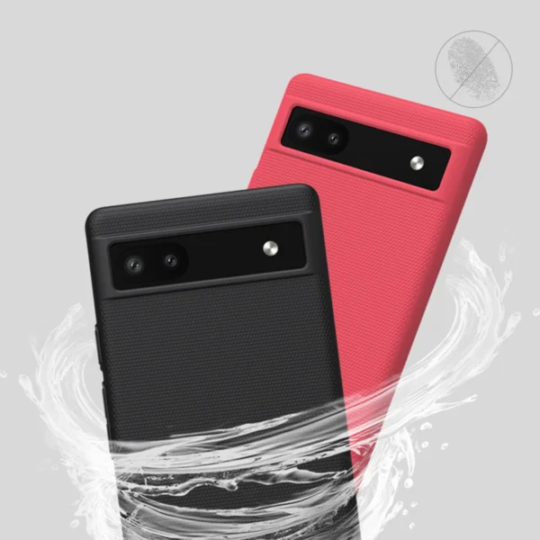 Nillkin Super Frosted Shield case for Google Pixel 6a phone cover blackeng