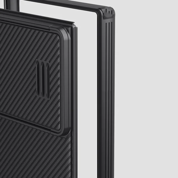 Nillkin CamShield S Magnetic Case Case for Samsung Galaxy S23 Ultra Cover with MagSafe with Camera Protector Blackeng