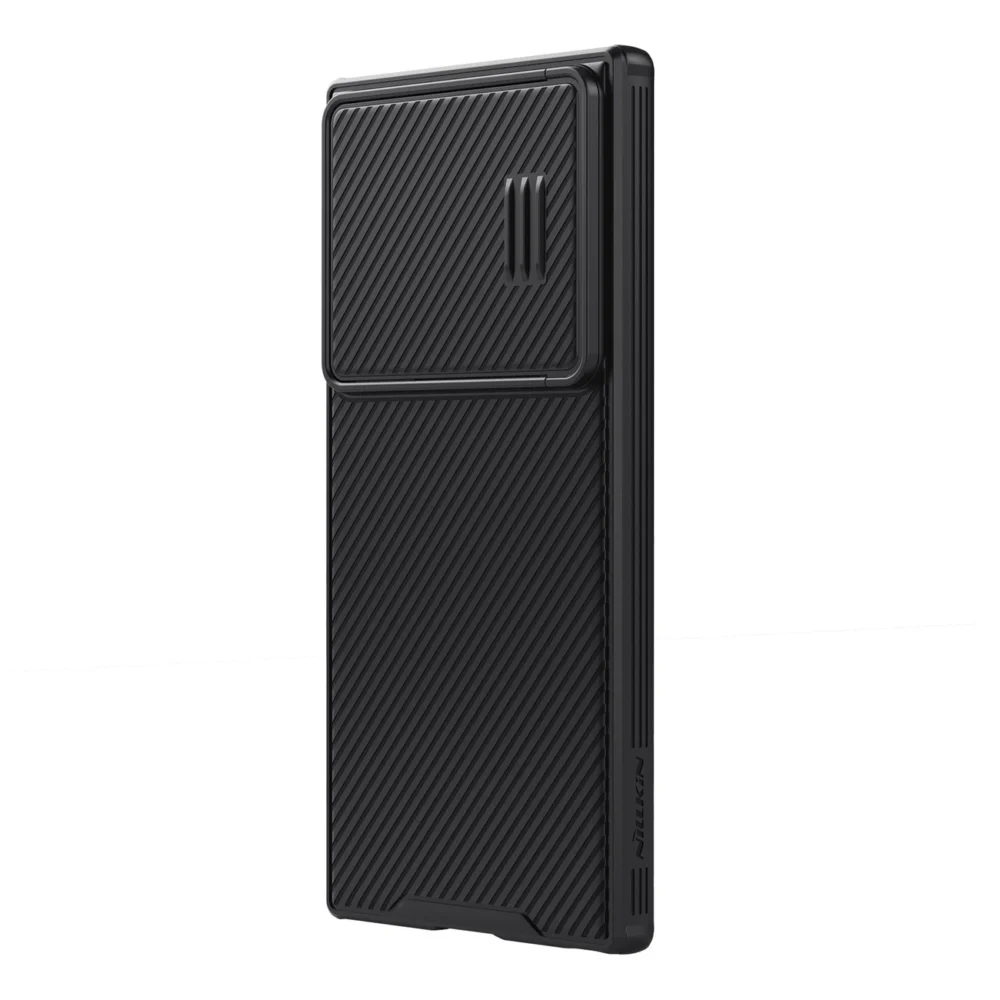 Nillkin CamShield S Magnetic Case Case for Samsung Galaxy S23 Ultra Cover with MagSafe with Camera Protector Blackeng