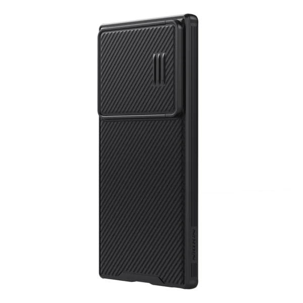 Nillkin CamShield S Magnetic Case Case for Samsung Galaxy S23 Ultra Cover with MagSafe with Camera Protector Blackeng