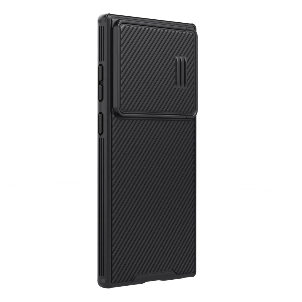 Nillkin CamShield S Magnetic Case Case for Samsung Galaxy S23 Ultra Cover with MagSafe with Camera Protector Blackeng