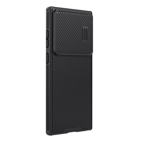 Nillkin CamShield S Magnetic Case Case for Samsung Galaxy S23 Ultra Cover with MagSafe with Camera Protector Blackeng