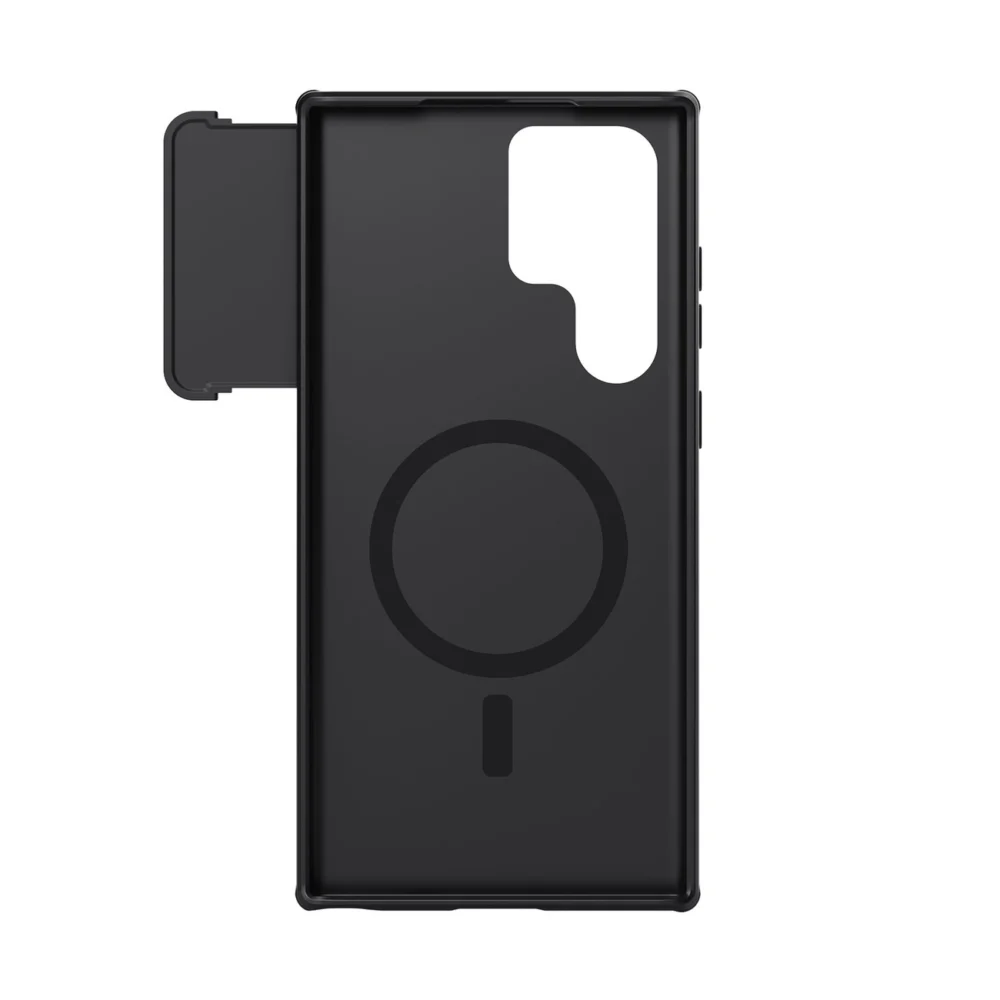 Nillkin CamShield S Magnetic Case Case for Samsung Galaxy S23 Ultra Cover with MagSafe with Camera Protector Blackeng
