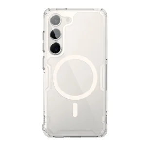 Nillkin Nature Pro Magnetic Case case for Samsung Galaxy S23+ with MagSafe armored cover whiteeng