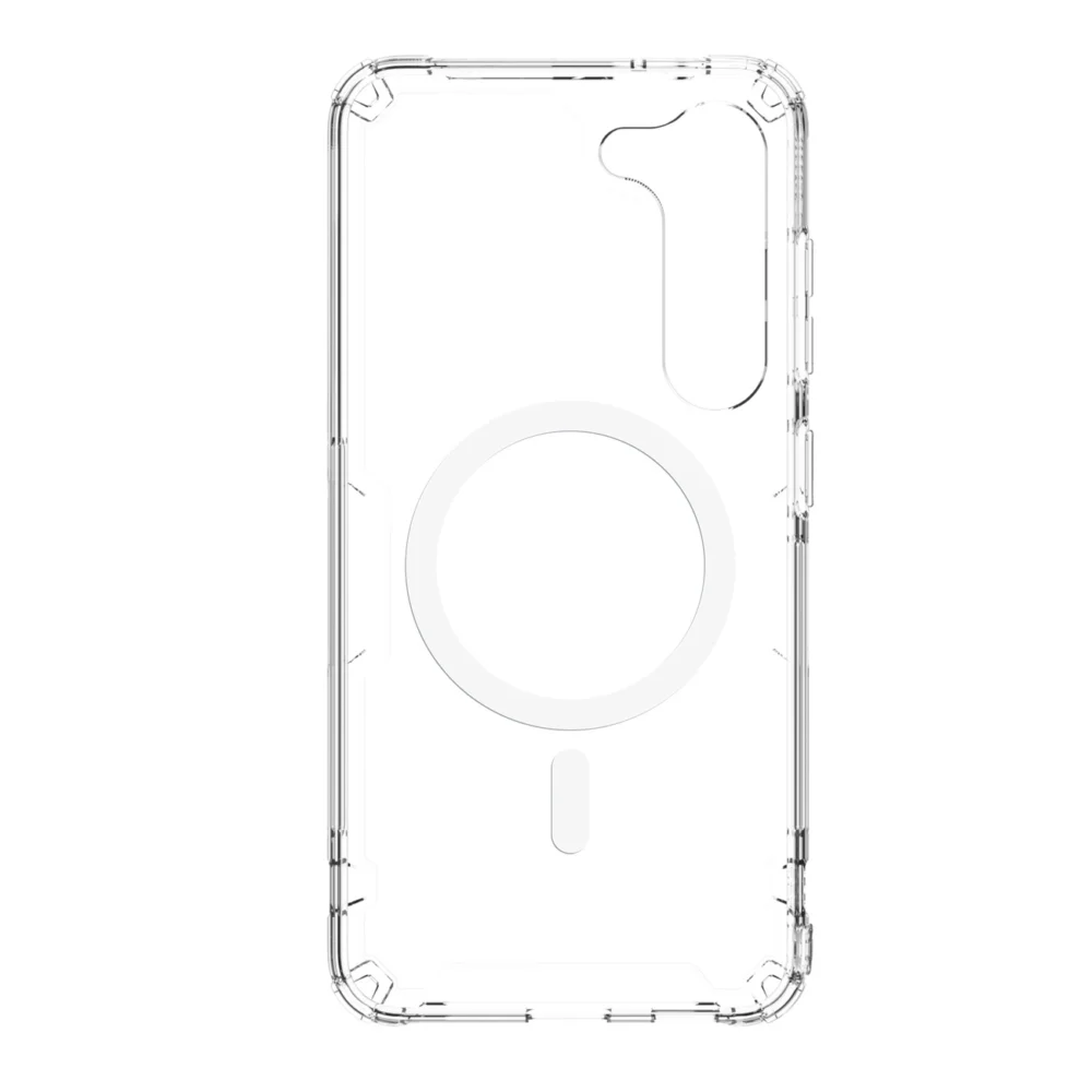 Nillkin Nature Pro Magnetic Case case for Samsung Galaxy S23+ with MagSafe armored cover whiteeng