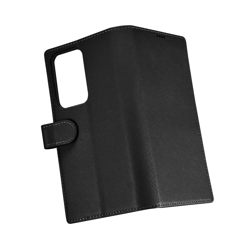 iCarer Wallet Case for Samsung Galaxy S23 Ultra leather case wallet blackeng
