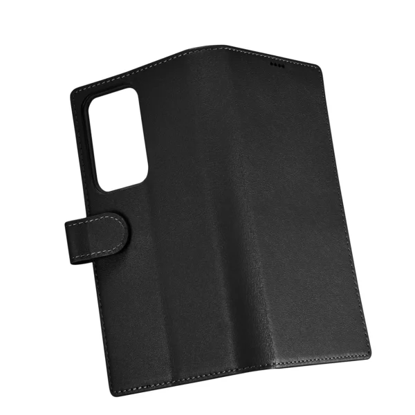 iCarer Wallet Case for Samsung Galaxy S23 Ultra leather case wallet blackeng