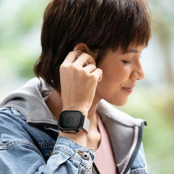 Uniq Valencia case for Apple Watch Ultra 49 mm - blackeng