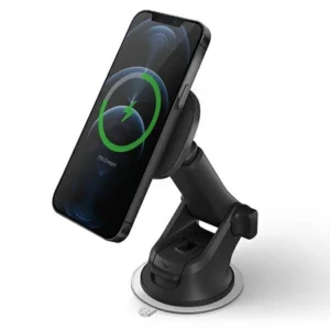 Uniq Magneo car holder with inductive charger for cockpit/window - grayeng