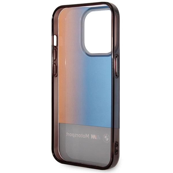 BMW Half Tricolor iPhone 14 Pro Case - Blackeng