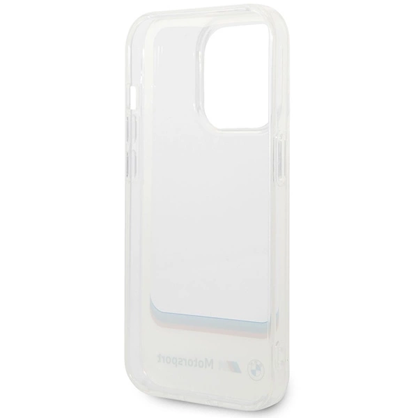 BMW Transparent Center Case for iPhone 14 Pro Max 6.7" - Whiteeng