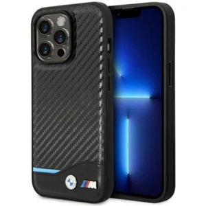 BMW Carbon MagSafe iPhone 14 Pro Case - Blackeng
