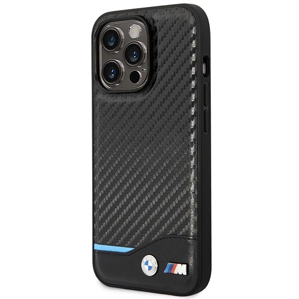 BMW Carbon MagSafe iPhone 14 Pro Case - Blackeng