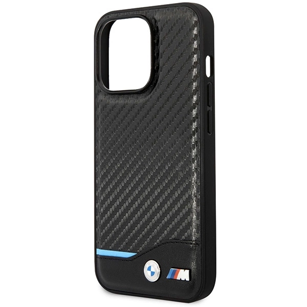 BMW Carbon MagSafe iPhone 14 Pro Case - Blackeng