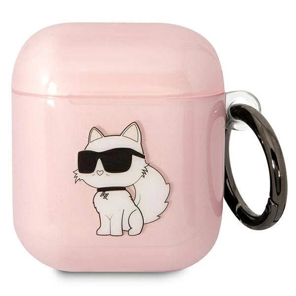 Karl Lagerfeld KLA2HNCHTCP Airpods 1/2 cover pink/pink Ikonik Choupetteeng