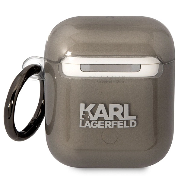Karl Lagerfeld KLA2HNIKTCK AirPods 1/2 cover black/black Karl`s Headeng