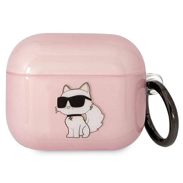 Karl Lagerfeld KLA3HNCHTCP Airpods 3 cover pink/pink Ikonik Choupetteeng