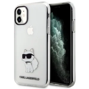 Karl Lagerfeld case for iPhone 11 / XR from the Ikonik Choupette series - transparenteng