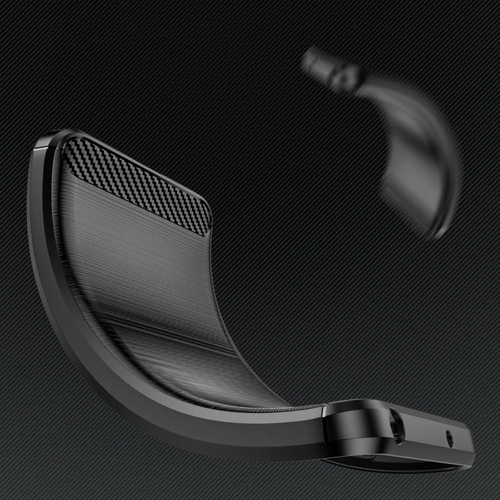 Carbon Case case for Xiaomi 13 Lite flexible silicone carbon cover blackeng