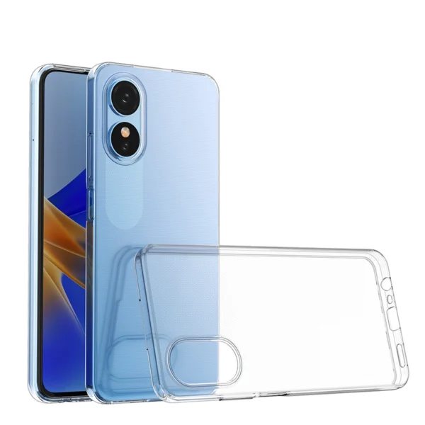 Ultra Clear 0.5mm case for Oppo A17 thin cover transparenteng